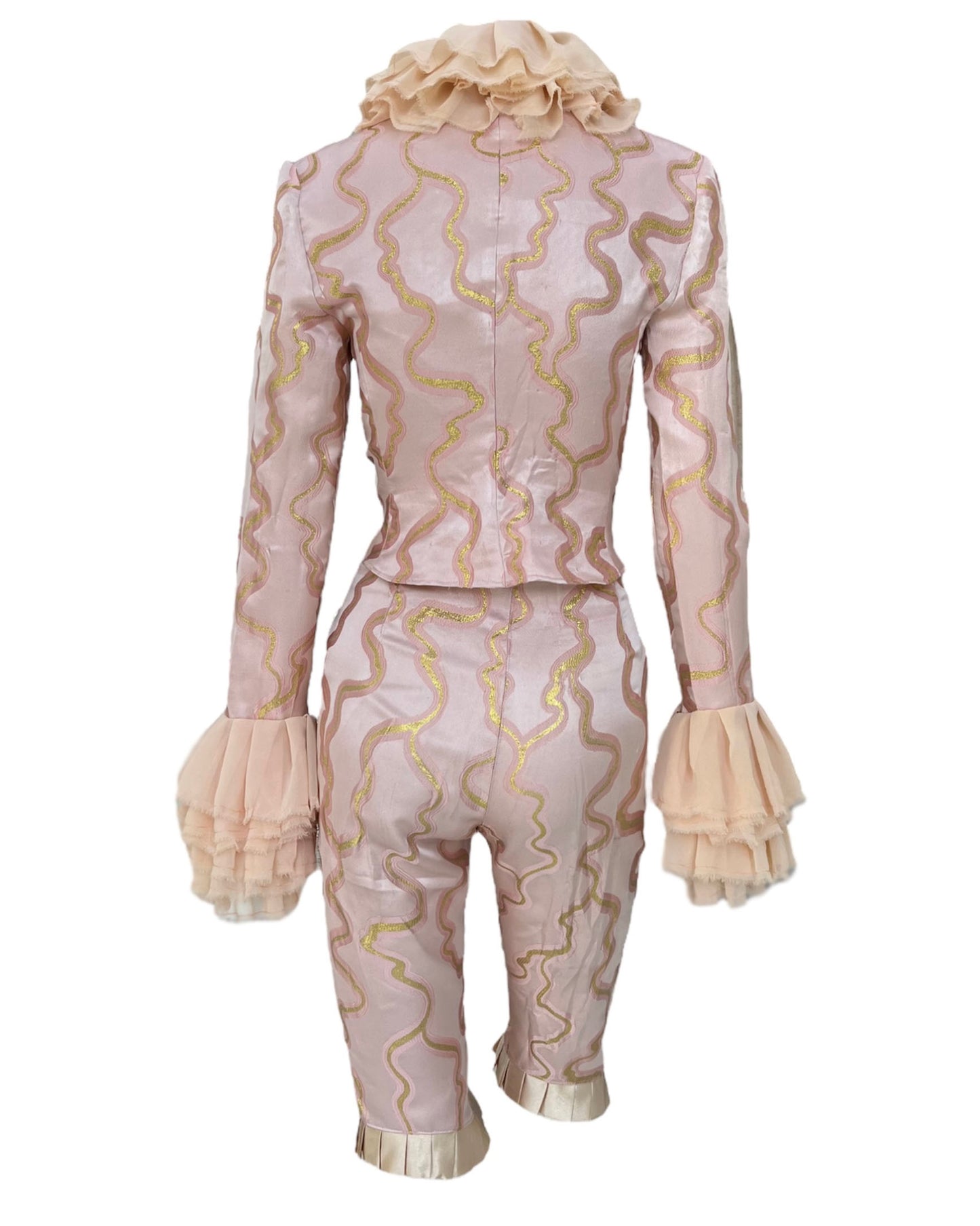 PLEATED CAPRI