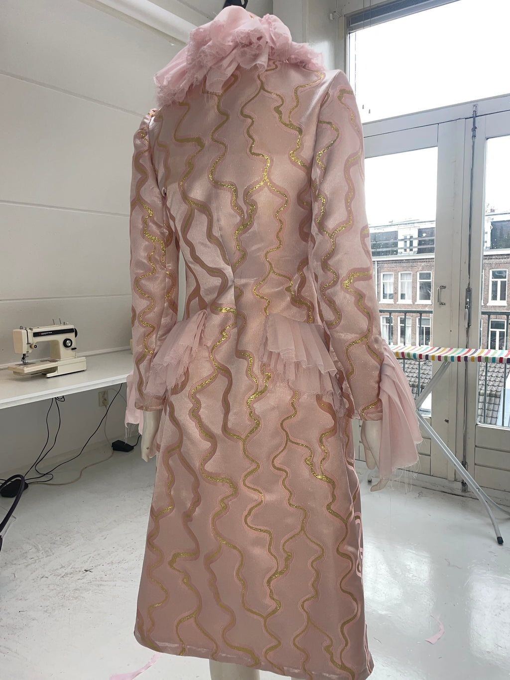 RUFFLE COAT
