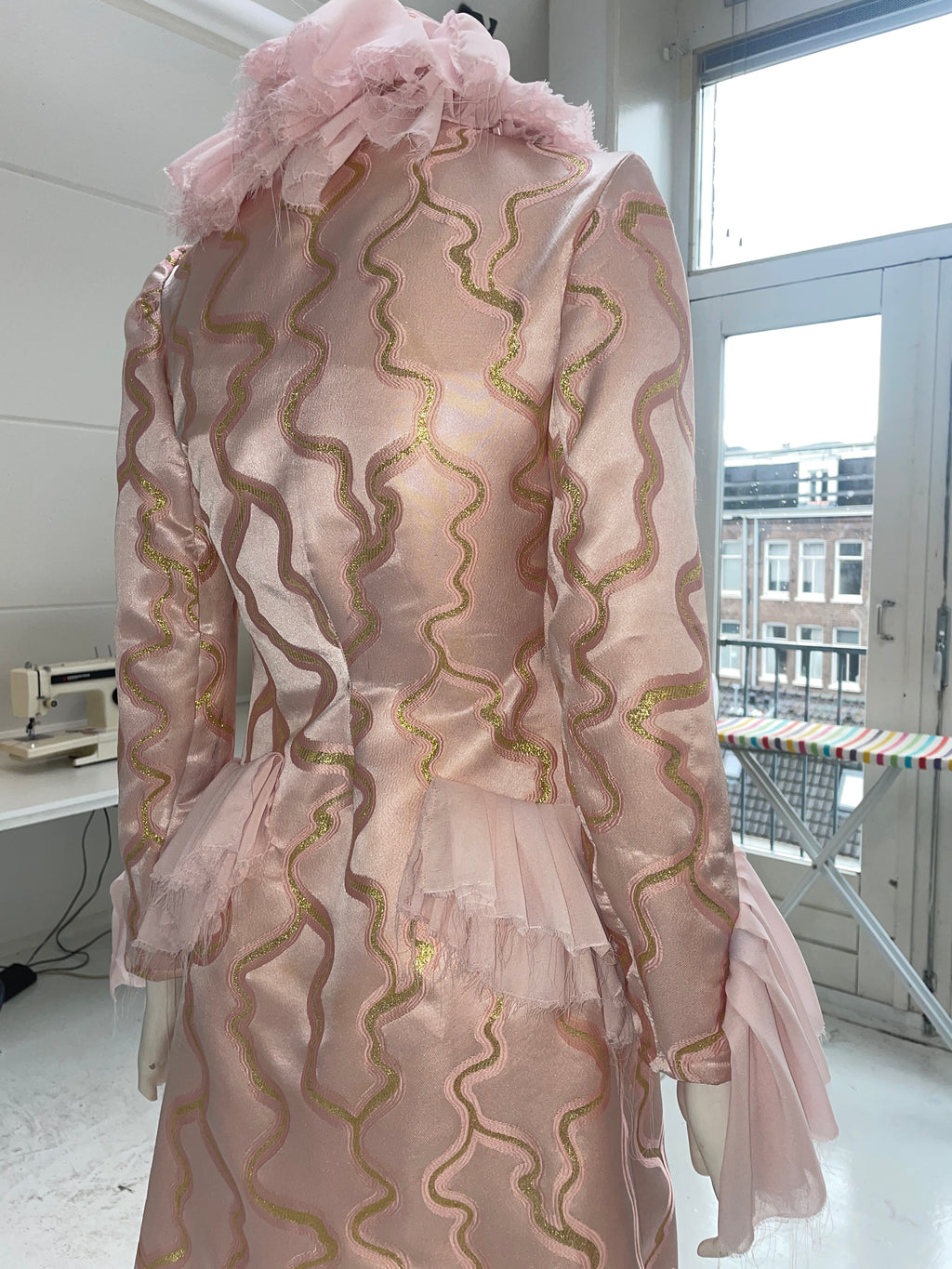 RUFFLE COAT