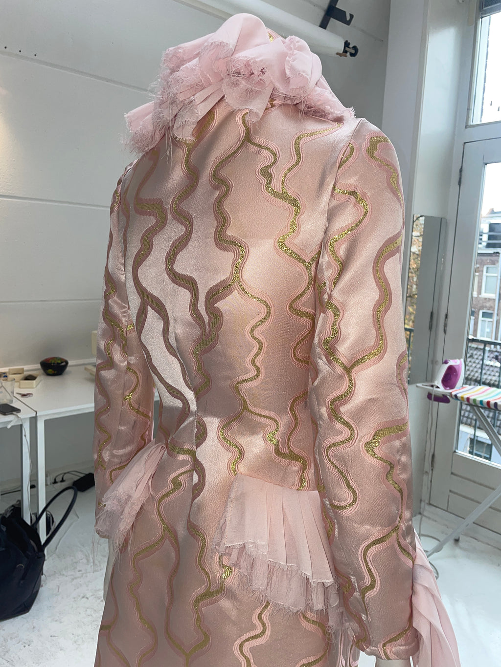 RUFFLE COAT
