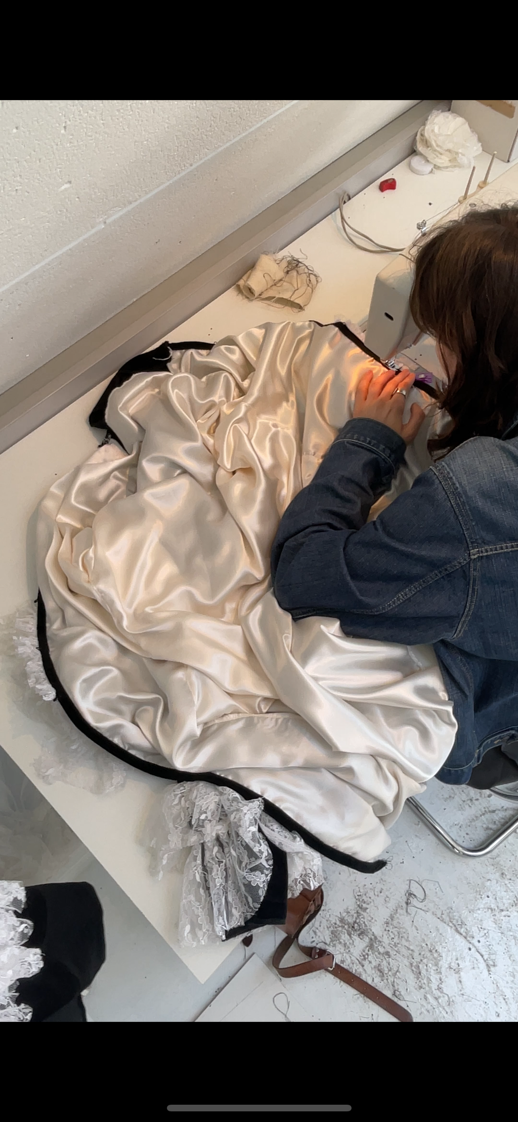 RUFFLE COAT
