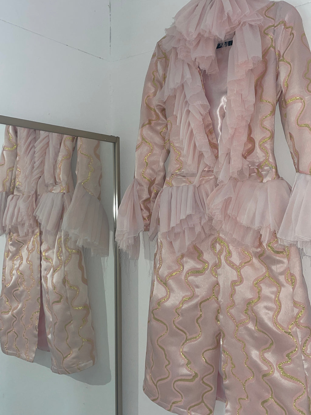 RUFFLE COAT