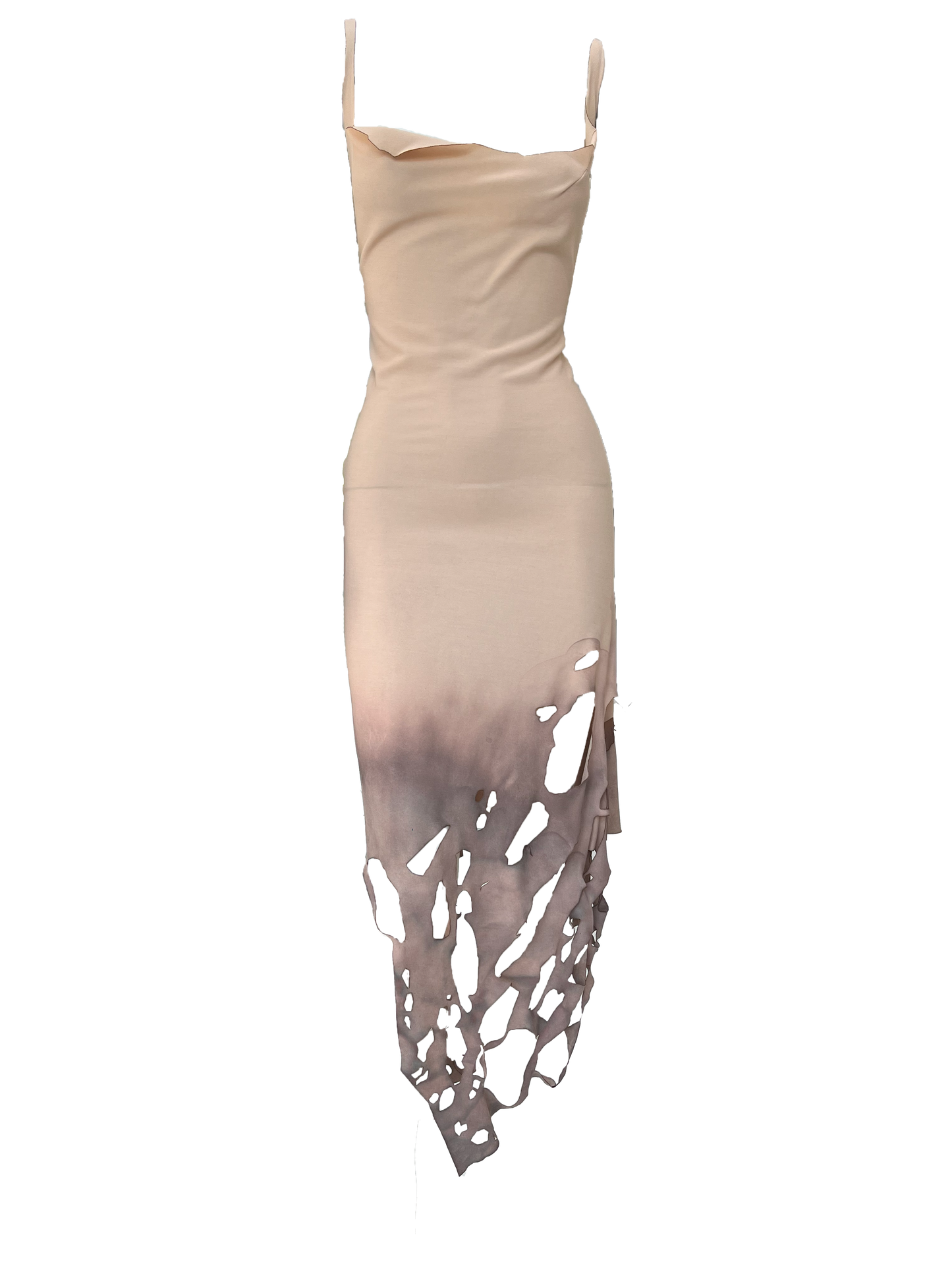 Burned dress