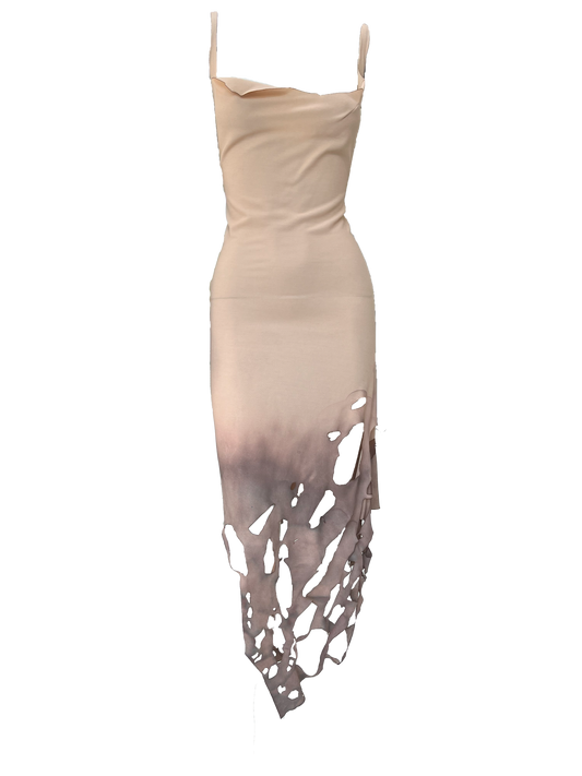 Burned dress