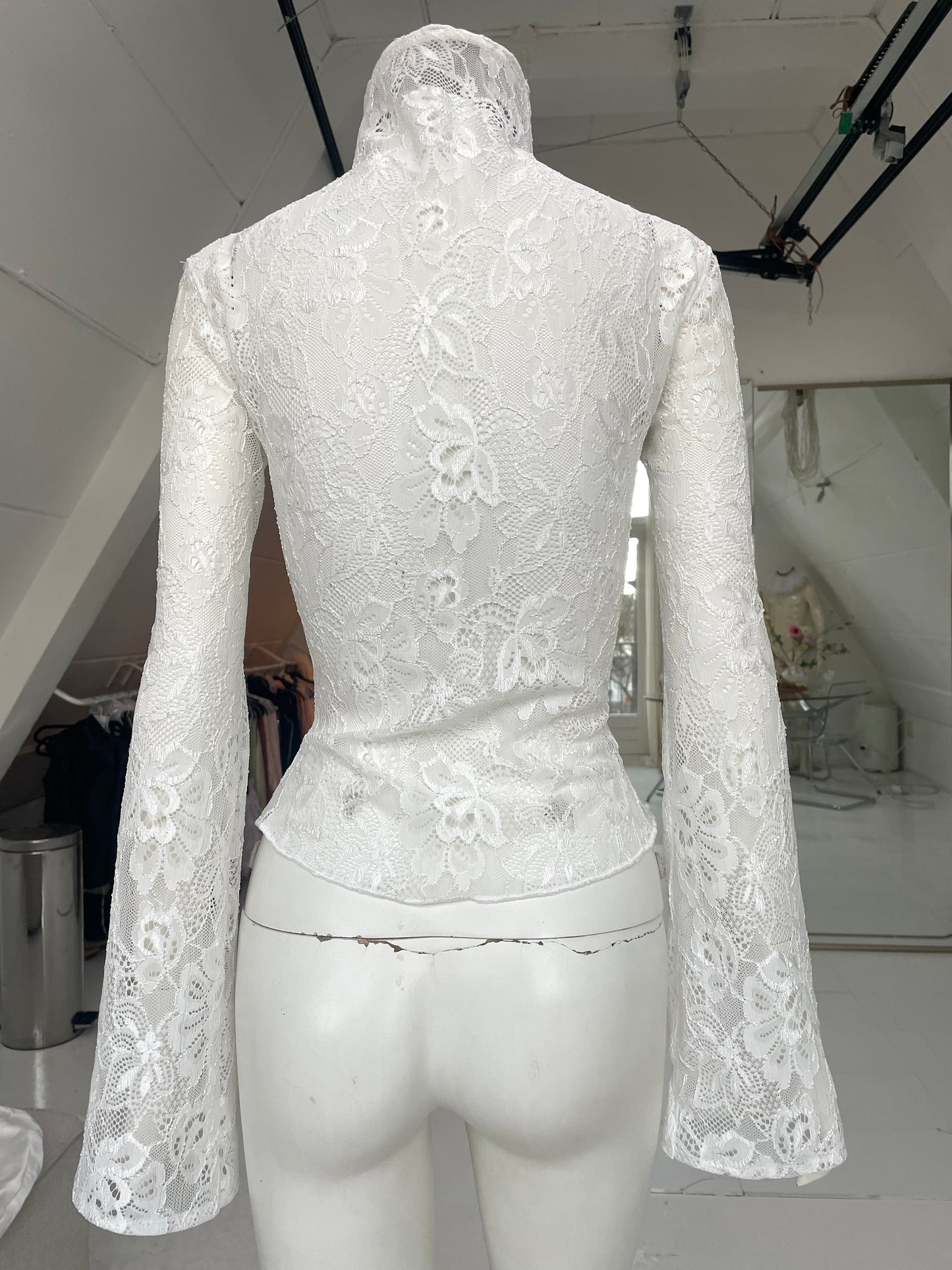 CORSETED TURTLENECK made-to-order