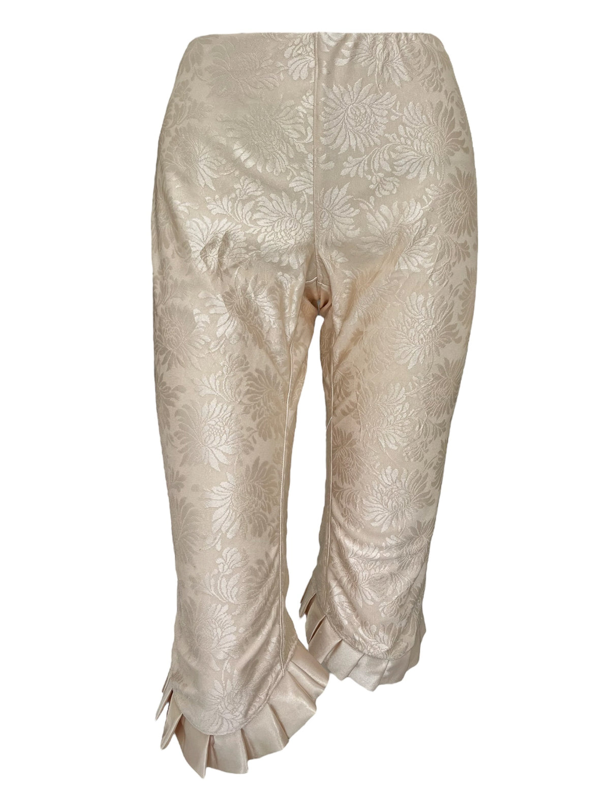 PLEATED CAPRI