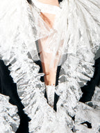 RUFFLE COAT