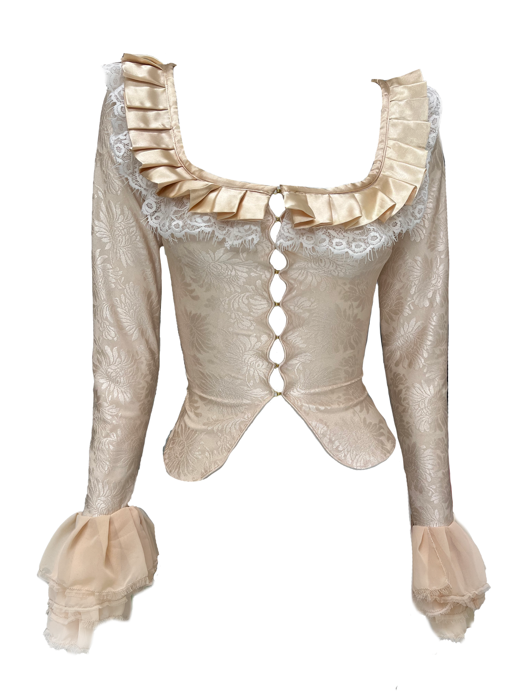 RUFFLE BUSTIER