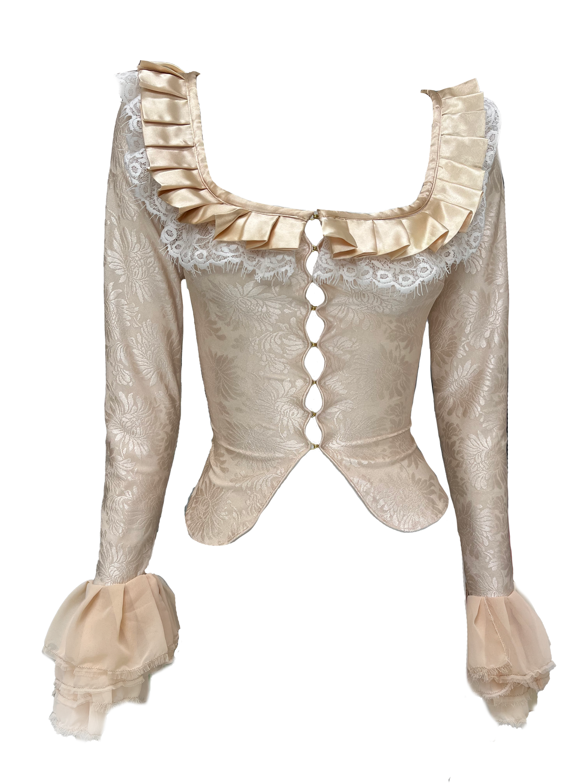 RUFFLE BUSTIER