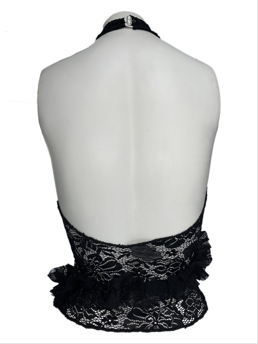 RUFFLE HALTER