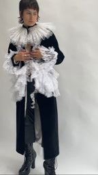 RUFFLE COAT