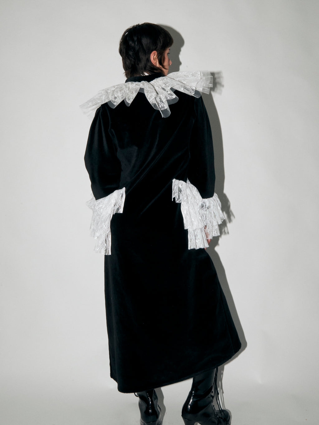 RUFFLE COAT