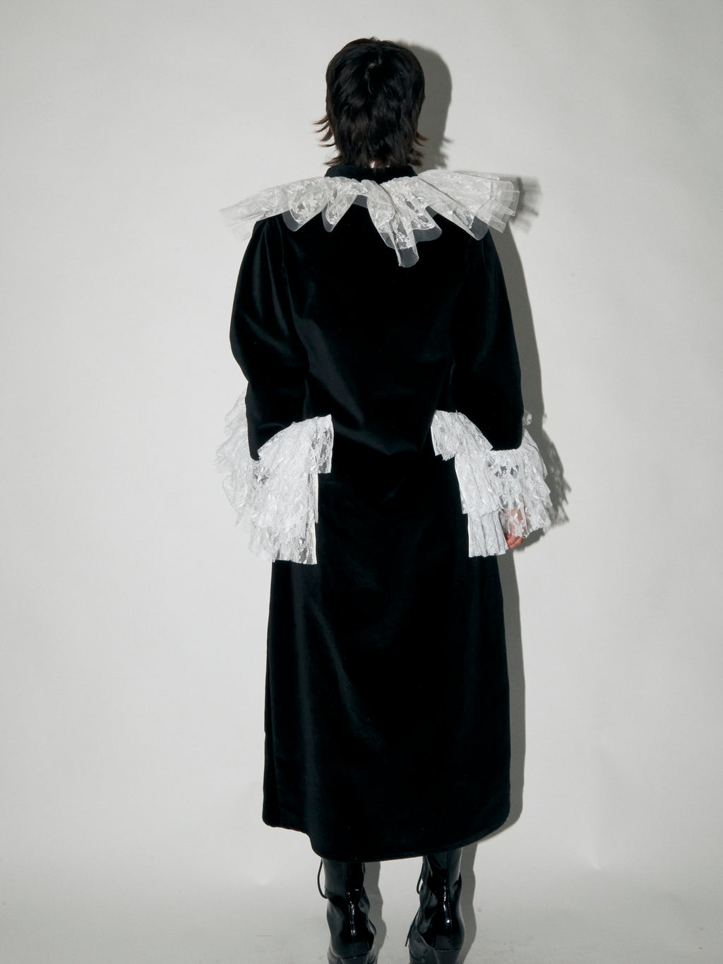 RUFFLE COAT