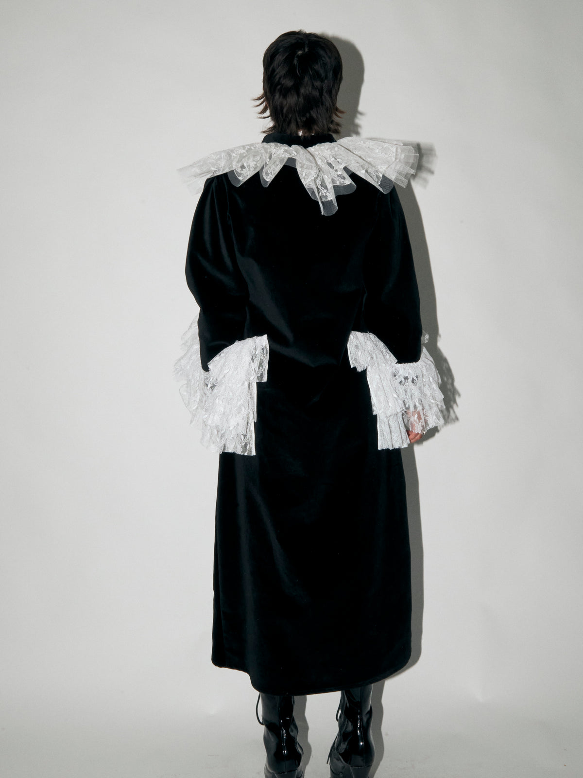 RUFFLE COAT