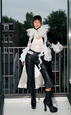 RUFFLE COAT