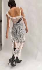 LACE-UP DRESS
