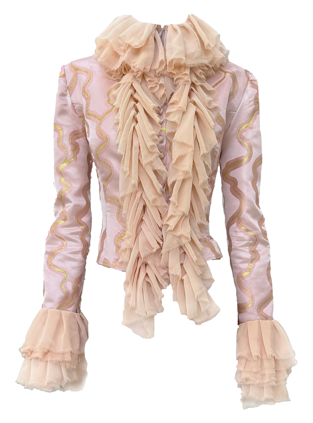 RUFFLE JACKET