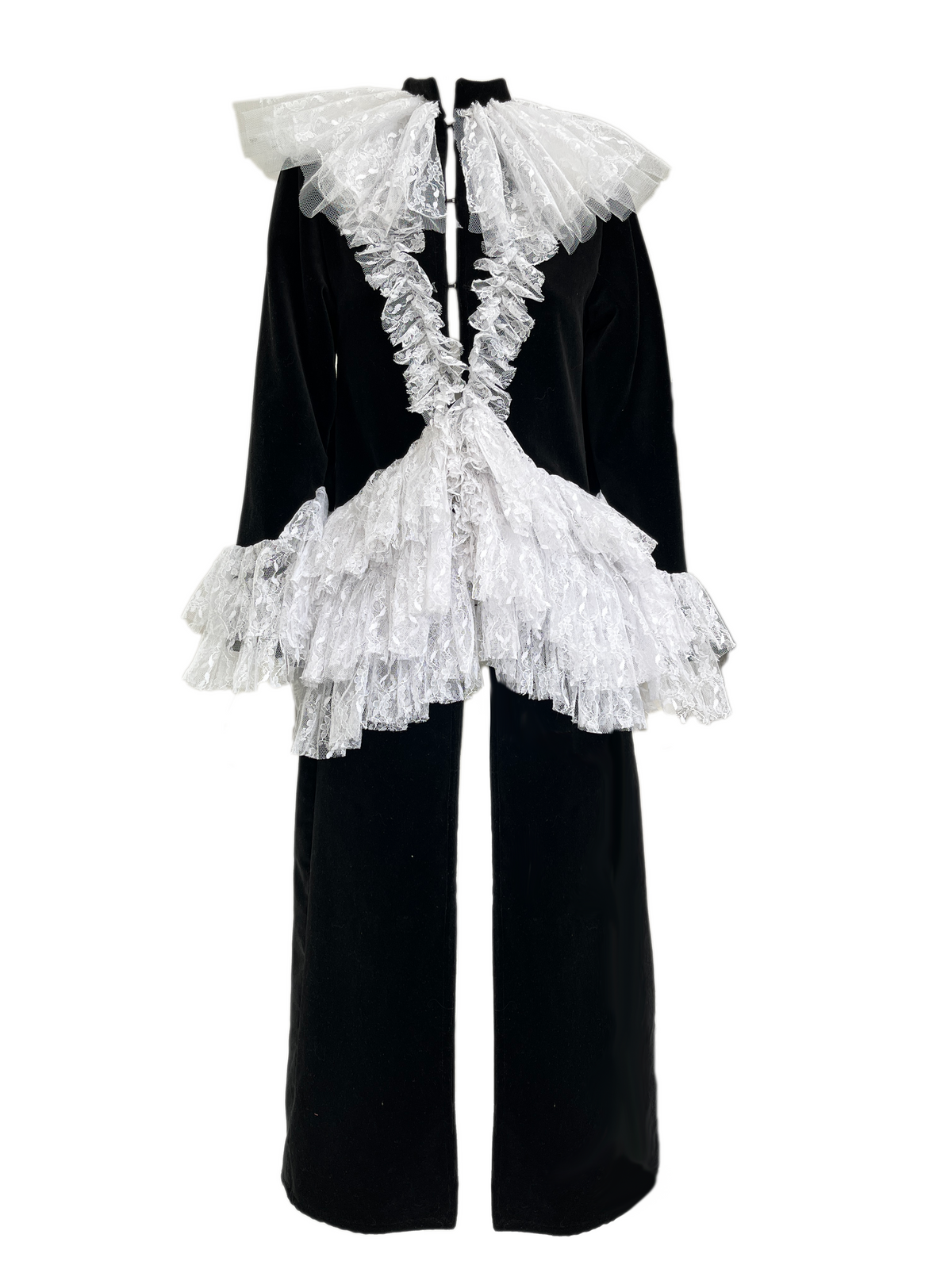RUFFLE COAT