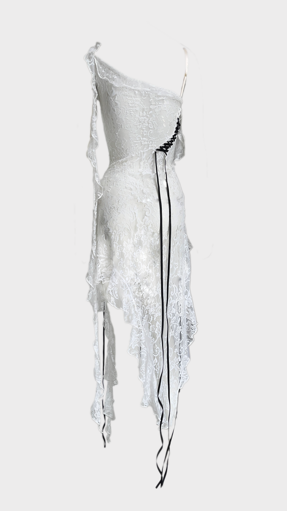LACE-UP DRESS